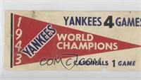 1953 New York Yankees [Poor to Fair]
