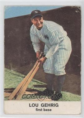 1961 Golden Press Hall of Fame - [Base] #16 - Lou Gehrig [Poor to Fair]