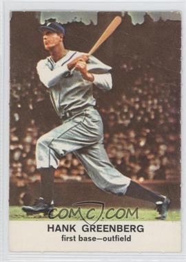 1961 Golden Press Hall of Fame - [Base] #4 - Hank Greenberg [Good to VG‑EX]