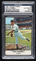 Carl Hubbell [PSA/DNA Encased]