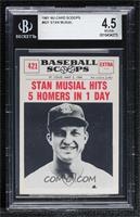 Stan Musial [BGS 4.5 VG‑EX+]