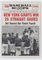 New York Giants Win 26 Straight Games