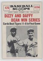 Dizzy Dean, Paul Dean