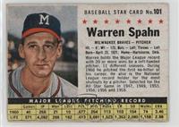 Warren Spahn (Hand Cut)