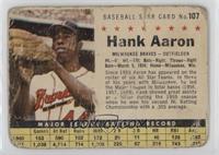 Hank Aaron (Hand Cut) [Poor to Fair]