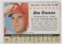 Jim Owens (Hand Cut) [Poor to Fair]