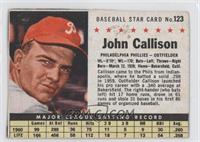 Johnny Callison (Hand Cut) [Authentic]