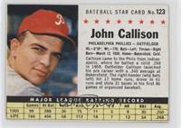 Johnny Callison (Hand Cut)