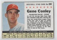 Gene Conley (Hand Cut) [Good to VG‑EX]