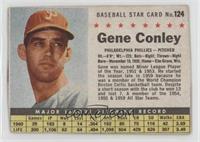 Gene Conley (Hand Cut) [Poor to Fair]