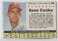Gene Conley (Hand Cut) [COMC RCR Poor]