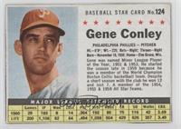 Gene Conley (Hand Cut) [Good to VG‑EX]