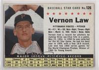 Vern Law (Hand Cut) [Poor to Fair]