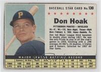 Don Hoak (Hand Cut)