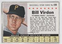 Bill Virdon [Authentic]