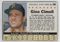 Gino Cimoli (Hand Cut) [Poor to Fair]