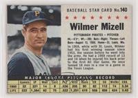 Wilmer Mizell [Noted]