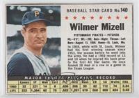 Wilmer Mizell [Authentic]