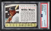 Willie Mays (Hand Cut) [PSA Authentic]
