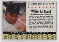 Willie Kirkland (Hand Cut)