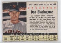 Don Blasingame (Hand Cut) [Good to VG‑EX]