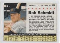 Bob Schmidt [Poor to Fair]