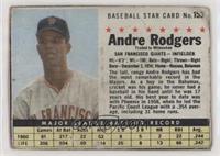 Andre Rodgers (Hand Cut, Traded to Milwaukee) [COMC RCR Poor]