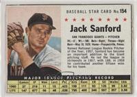 Jack Sanford [Good to VG‑EX]