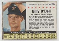 Billy O'Dell [Noted]