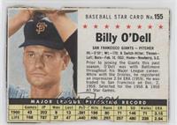 Billy O'Dell [Good to VG‑EX]