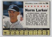 Norm Larker (Hand Cut)