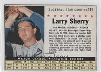 Larry Sherry (Hand Cut) [Good to VG‑EX]