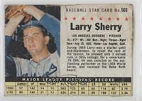 Larry Sherry (Hand Cut) [Poor to Fair]