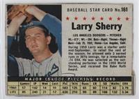 Larry Sherry (Hand Cut) [Good to VG‑EX]