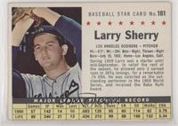 Larry Sherry (Perforated) [Noted]