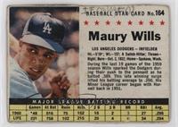 Maury Wills (Hand Cut) [Poor to Fair]