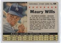 Maury Wills (Hand Cut) [Poor to Fair]