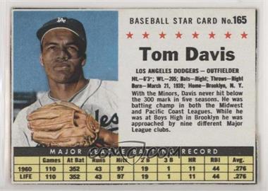 1961 Post - [Base] #165 - Tommy Davis