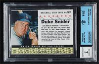 Duke Snider (Hand Cut) [JSA Certified Encased by BGS]