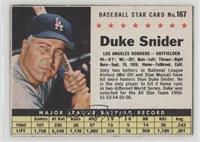 Duke Snider (Hand Cut)