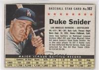 Duke Snider (Hand Cut)