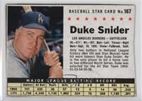 Duke Snider (Hand Cut) [Noted]