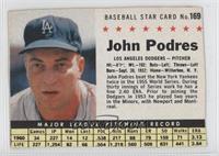 Johnny Podres [Good to VG‑EX]