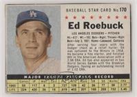 Ed Roebuck (Portrait Has Blue Background) [Noted]