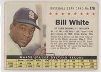 Bill White (Perforated) [Good to VG‑EX]