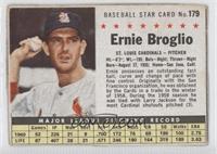 Ernie Broglio (Hand Cut) [Authentic]