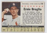 Ernie Broglio (Hand Cut) [Good to VG‑EX]