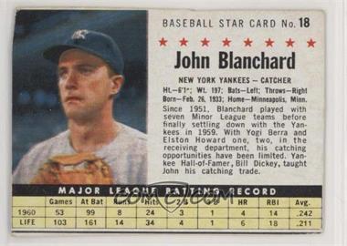 1961 Post - [Base] #18 - Johnny Blanchard