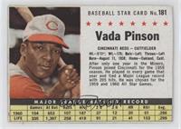 Vada Pinson (Hand Cut) [Good to VG‑EX]