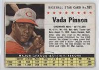 Vada Pinson (Hand Cut) [Poor to Fair]